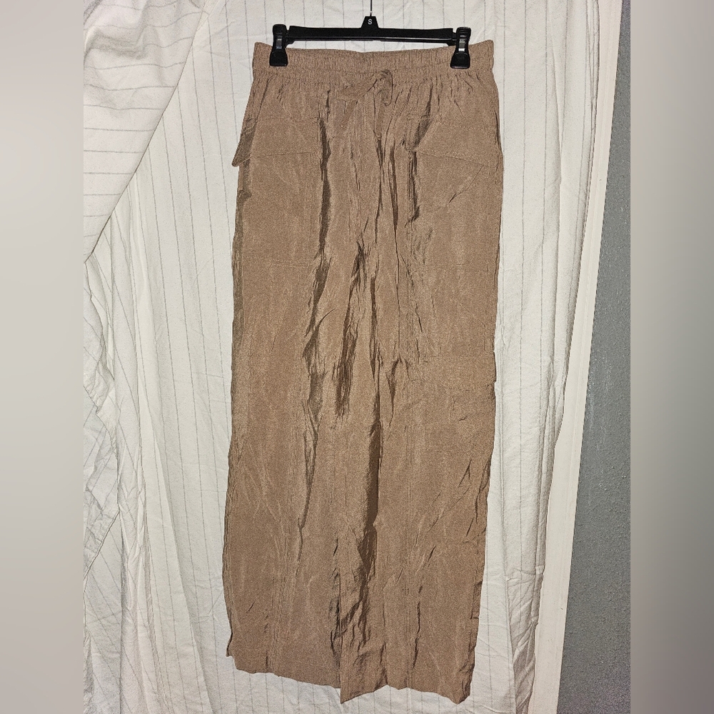 Elegant Tan Maxi Skirt